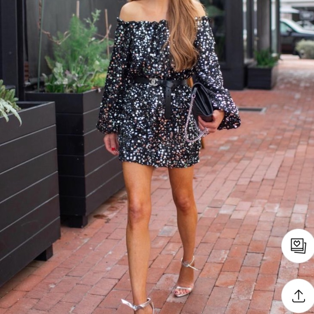 Rotate-Birger Christiensen Gloria Sequin D…